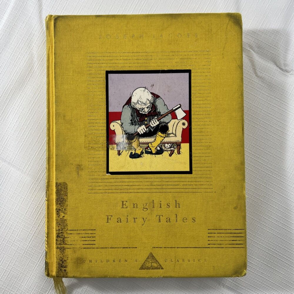 English Fairy Tales - Joseph Jacobs - Vintage Fairytale Book - 1993